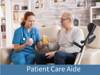 Patient Care Aides are helpful