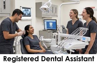 Dental students in the lab practice their skills