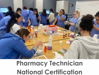 LVN Students learn about stitches